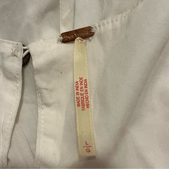 Free People Fabiana White Cutout Midi Maxi Dress - Picture 7 of 9